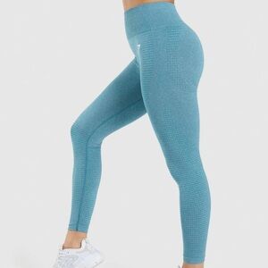 Gymshark Seamless Leggings Blue Size M